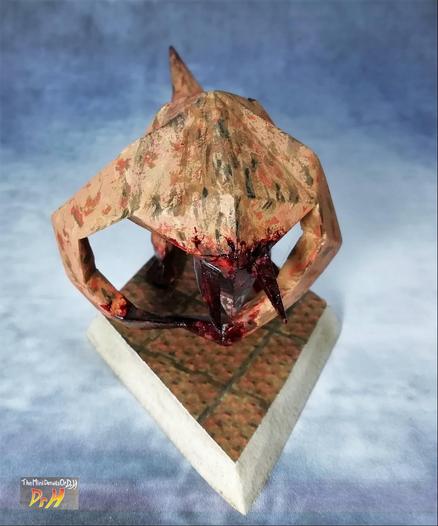 Front view, high angle, of the Quake Fiend model.