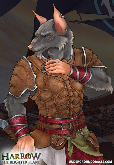 Art from Harrow: The Blighted Plane by Underground Oracle Publishing, featuring art from Tasca Skelton.