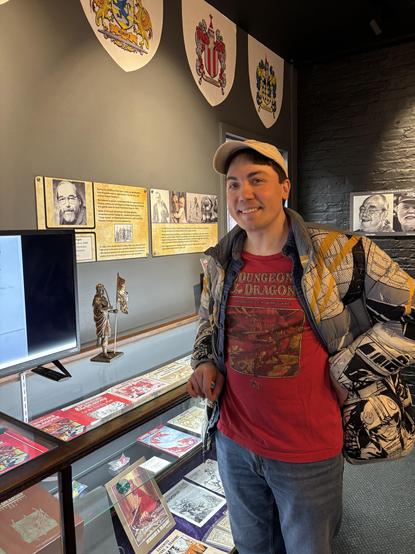 me at the Geneva Lake Museum