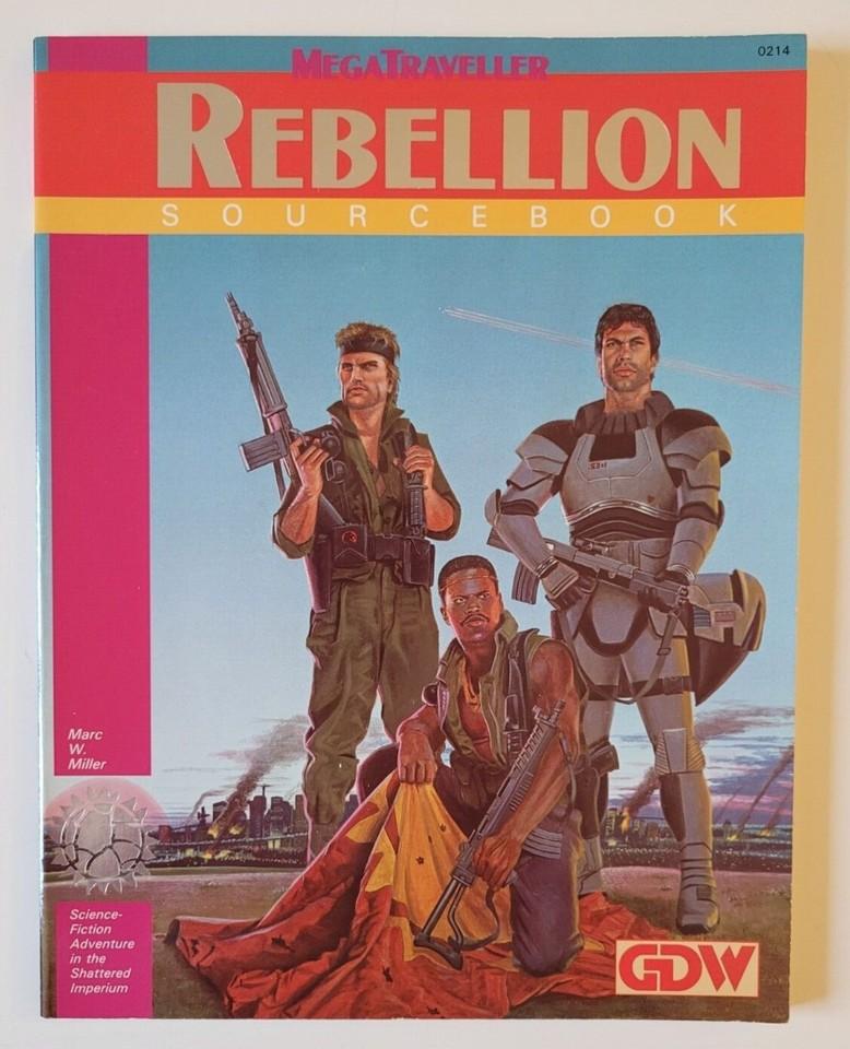 MegaTraveller Rebellion Sourcebook Game Designers Workshop