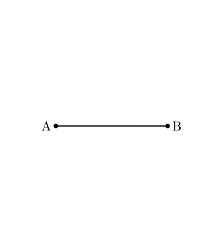 An animated GIF (courtesy of Wikimedia Commons) demonstrating how to geometrically determine the midpoint of a straight line using a compass.
