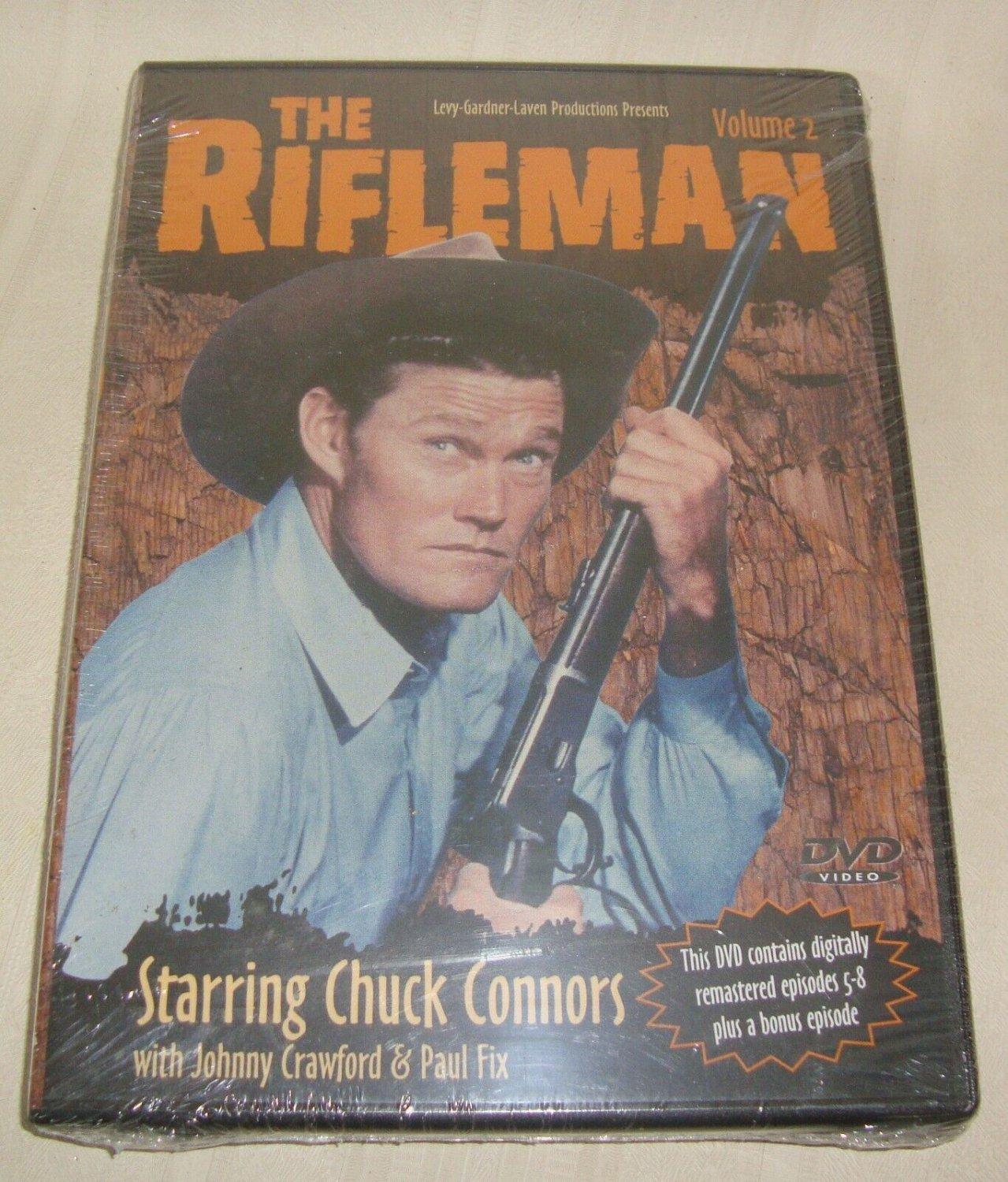 The Rifleman dvd cover, starring Chuck Connors