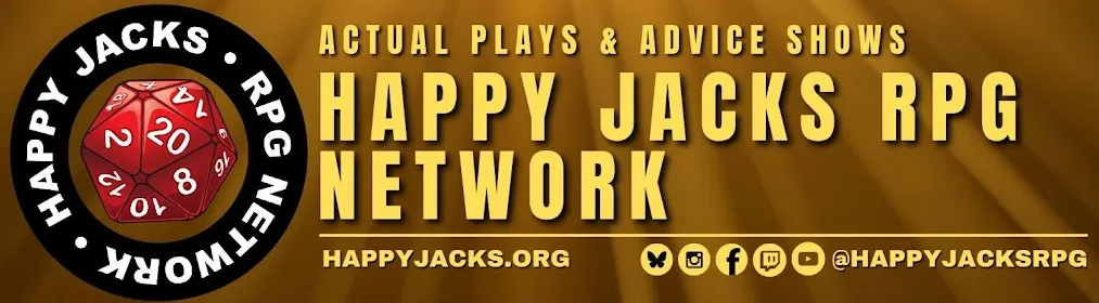 Happy Jacks RPG Network banner. 