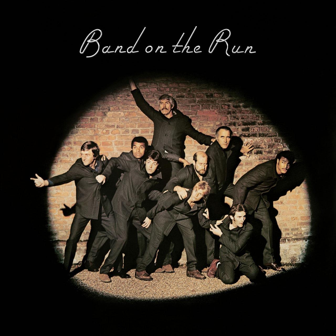 The album cover of Band On The Run by Paul McCartney and Wings