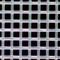 image/jpeg a microscopic photo of a highly accurate grid of white nylon plastic against a black background. Nitex mesh.