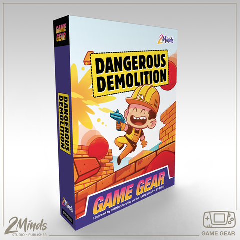 Dangerous Demolition for the #SEGA #GameGear package render