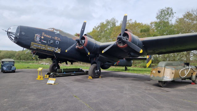 The Yorkshire Air Museum is marking the 80th anniversary of VE Day with a poignant memorial service and a lively 1940s-themed weekend celebration
