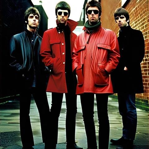 90s music art: Oasis