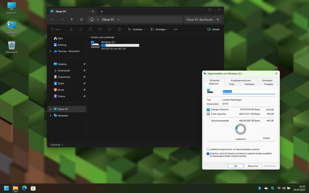 Windows 11, fresh install