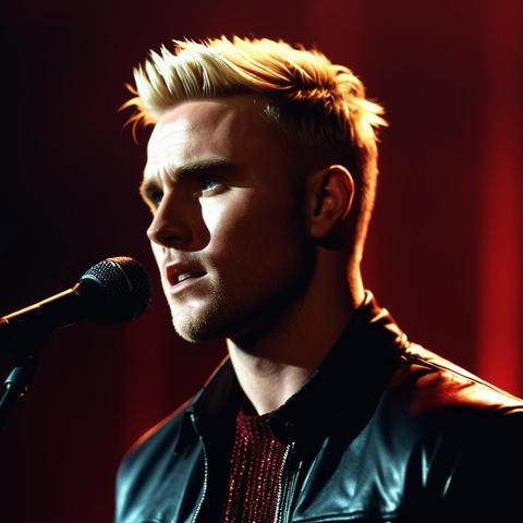 90s music art: Gary Barlow, Take That