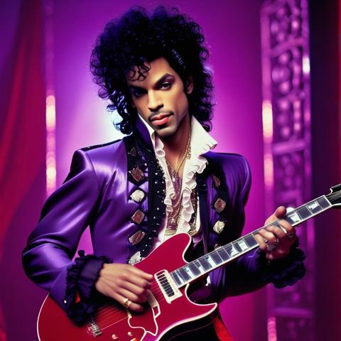 80s music art: Prince