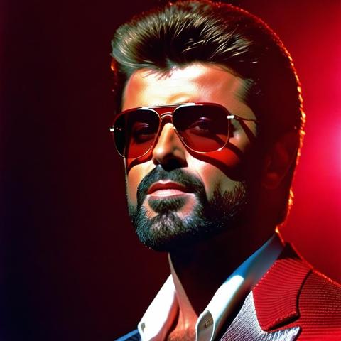 80s music art: George Michael