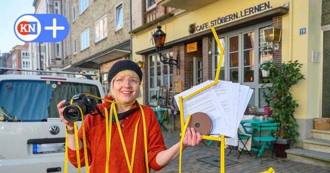 Jacky Fabiené will vor ihrem Café Alma in der Wilhelminenstraße gerne ein Parklet aufstellen. Die Auflagen für eine Genehmigung führt sie in den Behörden-Dschungel.