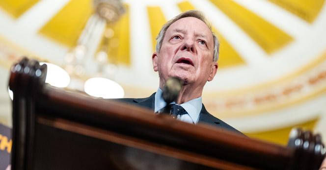 Senator Richard J. Durbin was considered a forceful advocate of Democratic Party positions during his decades in the Senate.