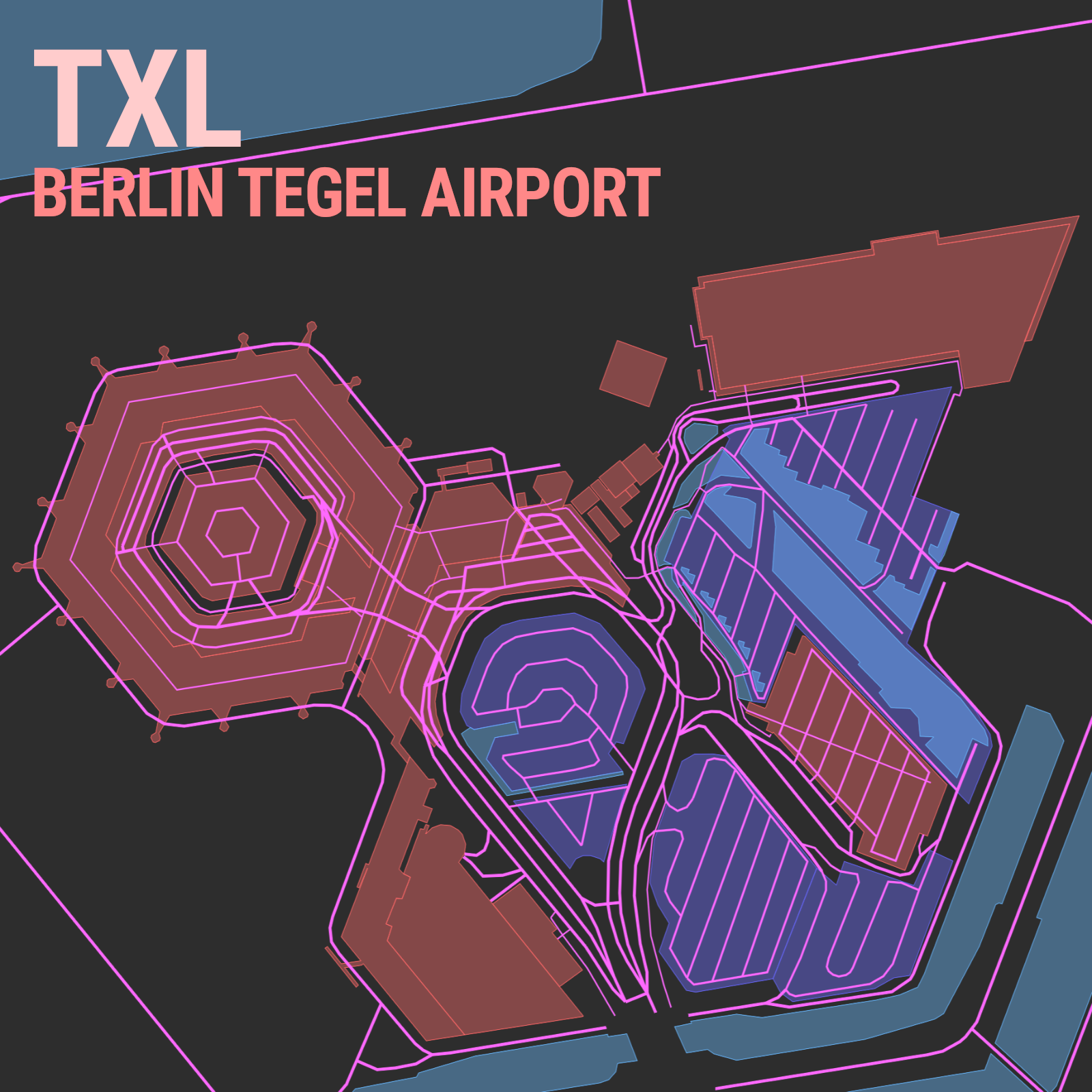 berlin airport map