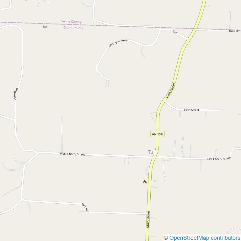 Map image of the town showing the status as of the time of this posting
