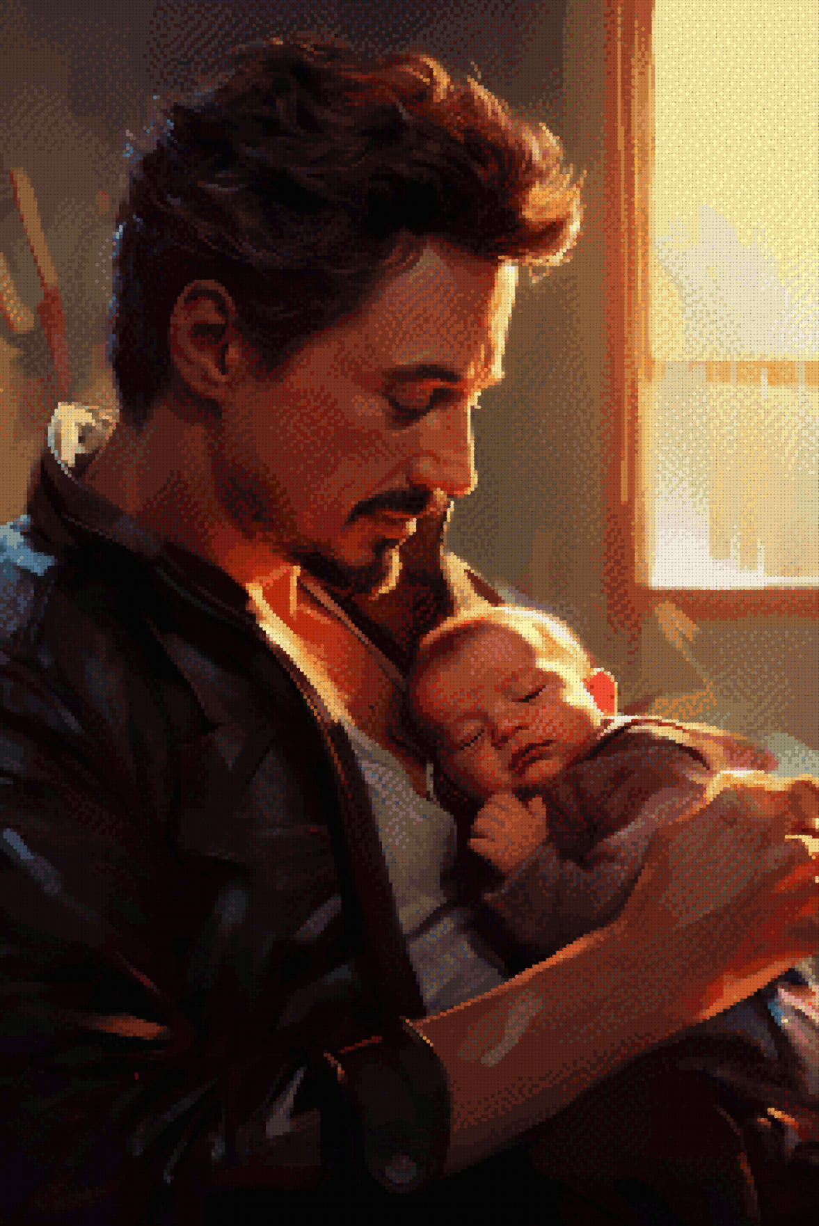 FuzzySquidInk: &quot;<b>Tony</b> Stark and Child.