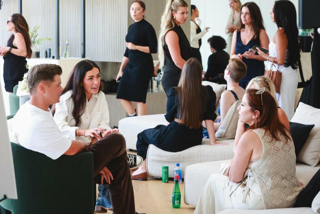 Dime Beauty launch event, photographed by Marc Patrick/BFA.com. Full story in Lucire issue 52.