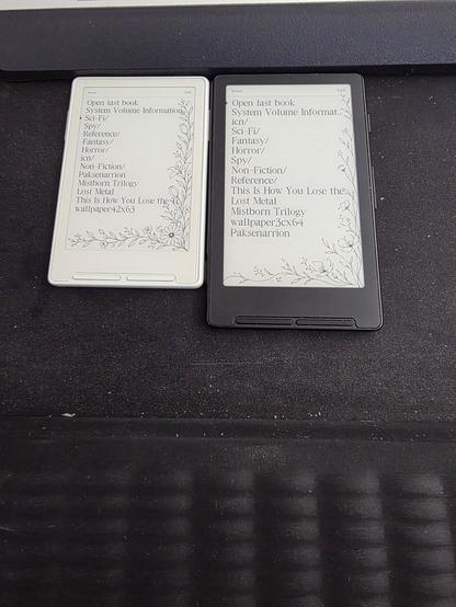 uxn4 running on the xteink x3 and x4.