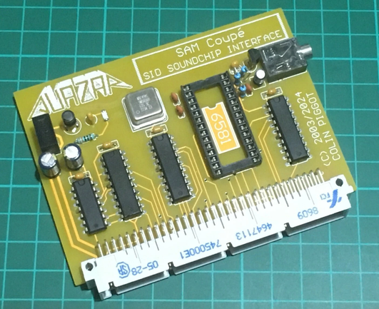 SID Soundchip Interface for the SAM Coupe