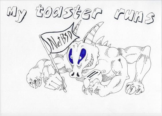 My toaster runs NetBSD