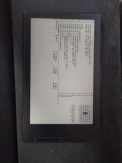 Konilo running on ilo-esp32-xteink-x4, with an on screen keyboard.