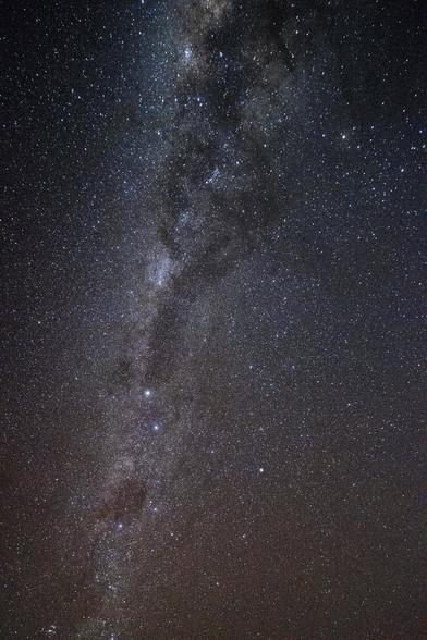 The night sky