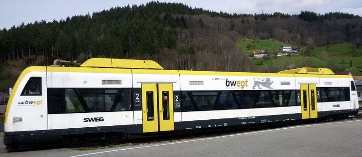 The German train all 2nd class