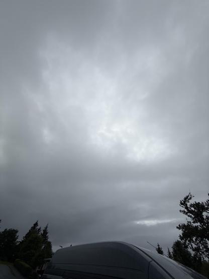 Clouds!!! IT’S ONLY CLOUDS AS FAR AS THE EYE CAN SEE!! 😭