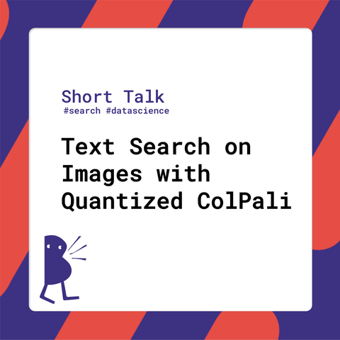 Text Search on Images with Quantized ColPali