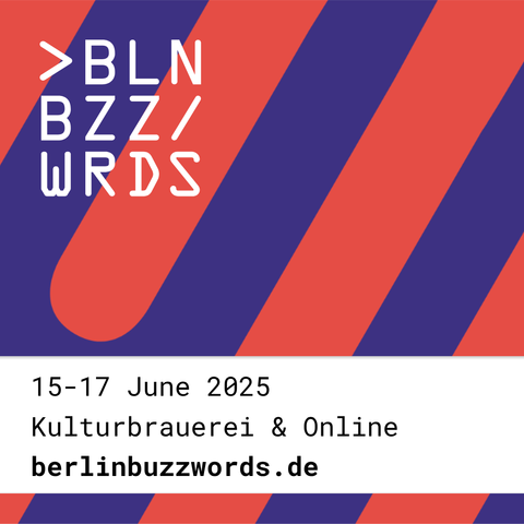 Join us for Berlin Buzzwords on June 15-17 at Kulturbrauerei or online / berlinbuzzwords.de