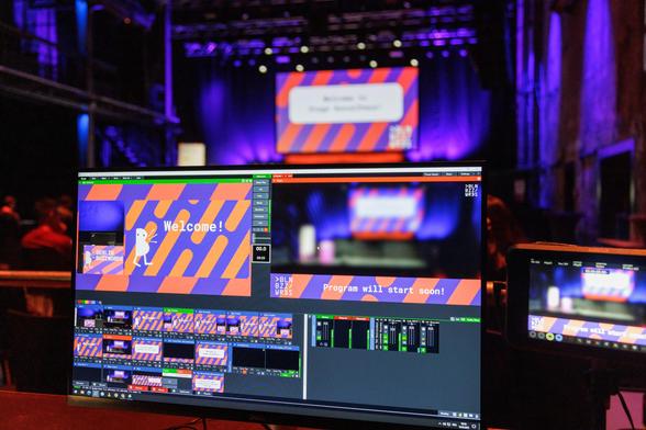 Berlin Buzzwords streaming set up