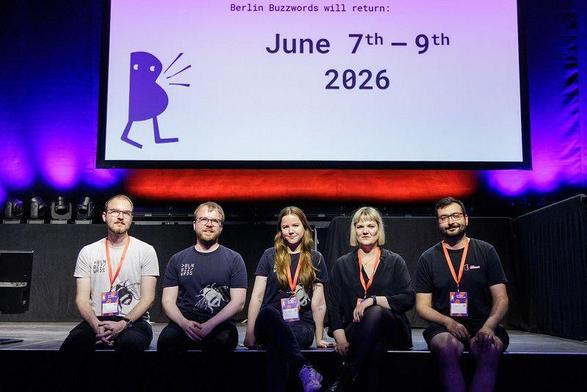 (left to right) bbuzz Team - Sven, Paul, Anne, Mareike, Alex