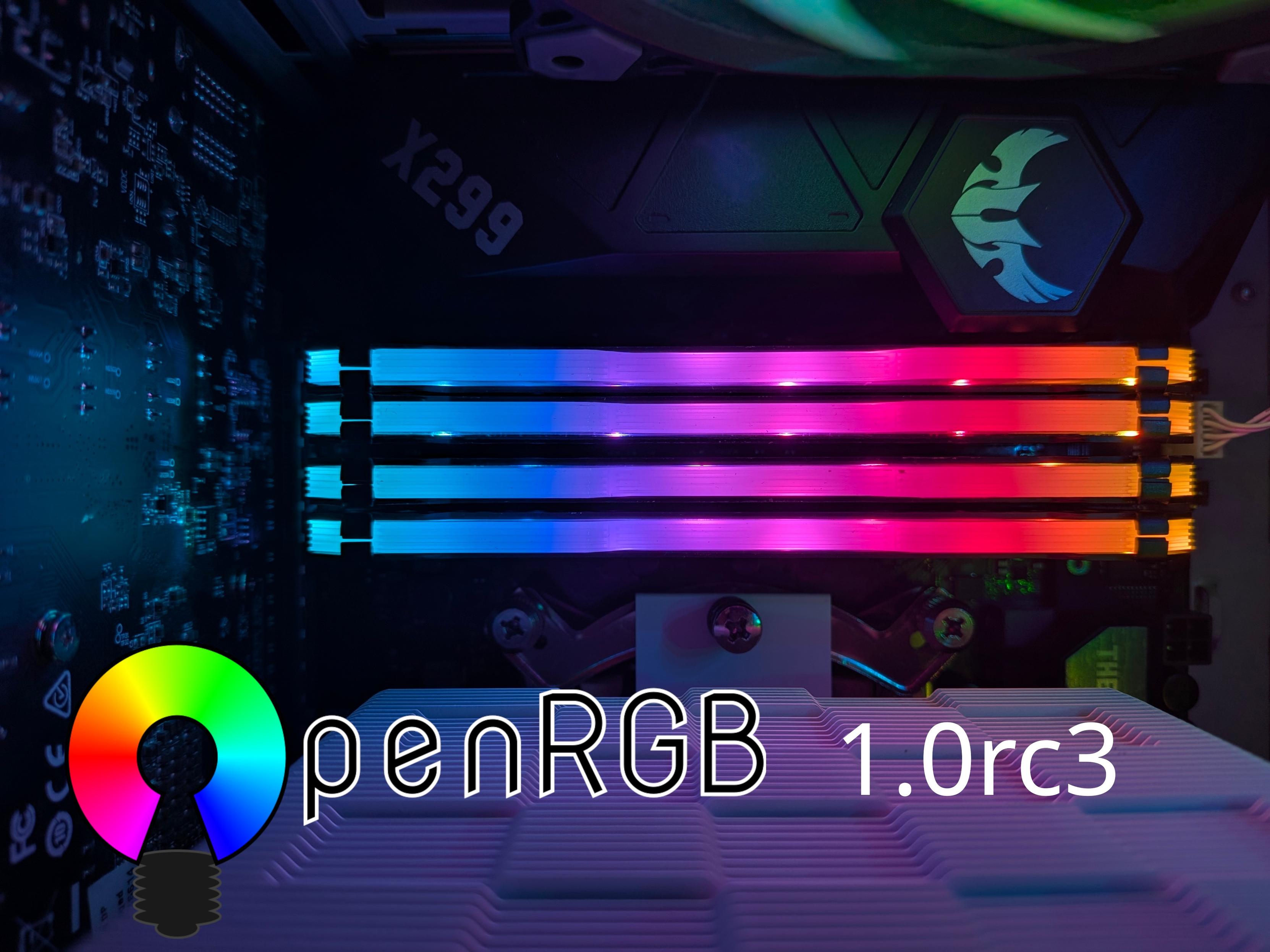OpenRGB 1.0rc3
