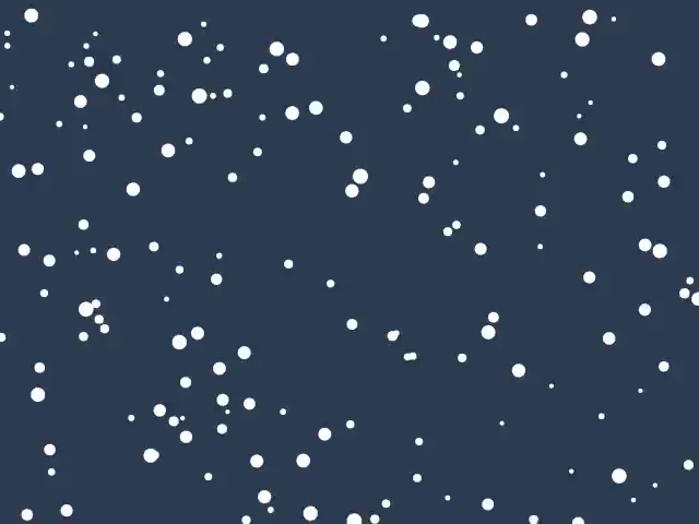 Animated GIF of snow.