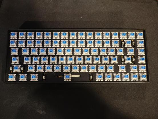 Keychron K2 with no keycaps