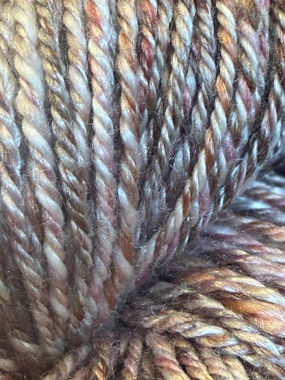 Close of pic of the rival
River. Colors look like chambered nautilus