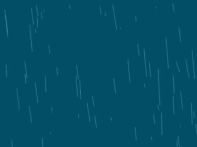 Animated GIF of rain.