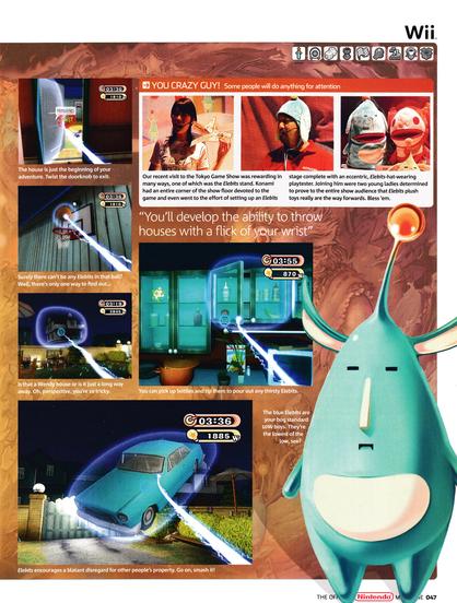 And another Wii game of which I'll continue to sing its praises for eternity: Elebits / Eledees 
taken from Official Nintendo Magazine 10 - December 2006 (UK)