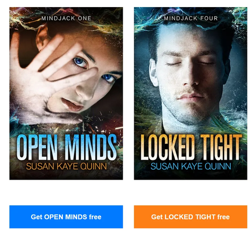 Open Minds, Mindjack 1
Locked Tight, Mindjack 4