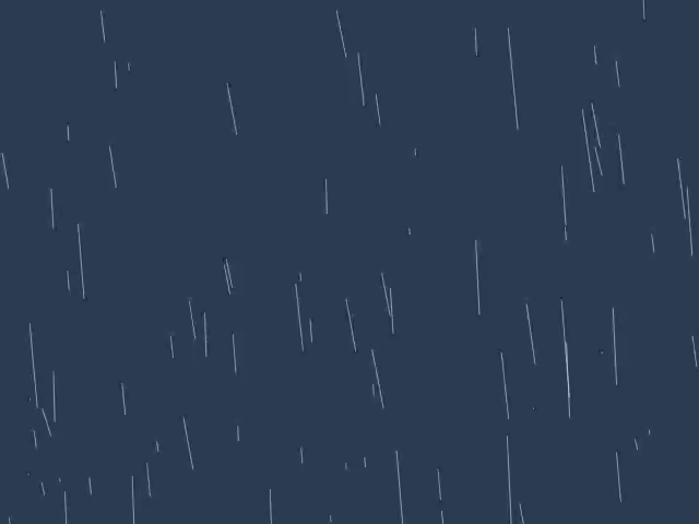 Animated GIF of rain.