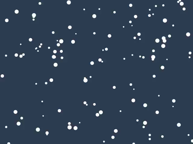 Animated GIF of snow.