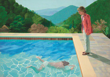 Portrait of an Artist (Pool with Two Figures) 1972 by David Hockney