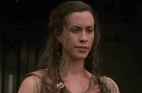 Alanis Morrisette screaming in Dogma