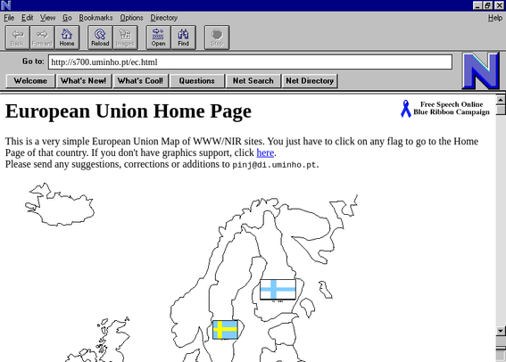 A screengrab of http://s700.uminho.pt/ec.html from Dec 1997