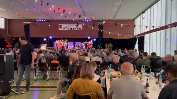 Publikumsaufnahme von unserem Gig