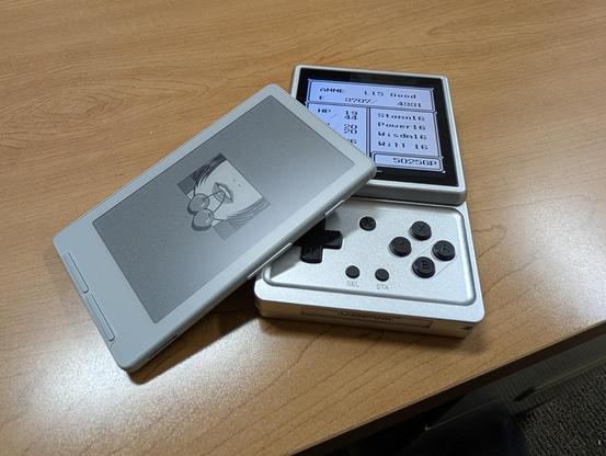 A X4 LTEINK e-reader and an RG ROTATE