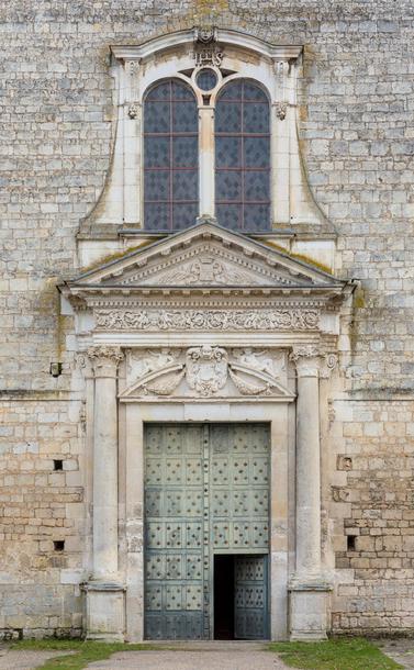 Poitiers (Vienne, France) - Saint John church - Main portal