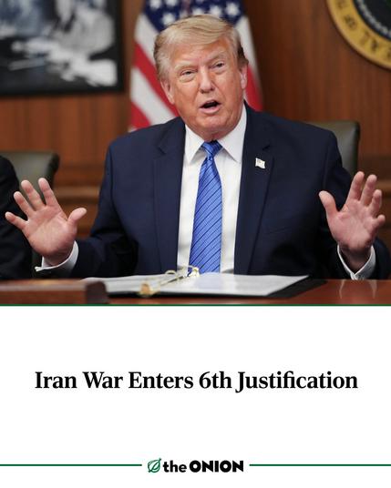 Iran War Enters 6th Justification