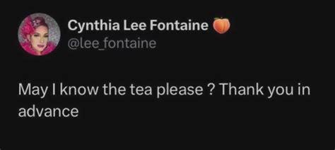 May I know the tea please ? Thank you in advance